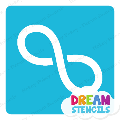 Picture of Infinity Symbol  - Vinyl Stencil - 229
