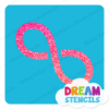 Picture of Infinity Symbol  - Vinyl Stencil - 229