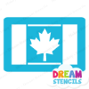 Picture of Canada Flag - Vinyl Stencil - 251