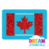 Picture of Canada Flag - Vinyl Stencil - 251