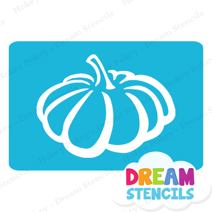 Picture of Pumpkin Outline - Vinyl Stencil - 252
