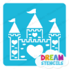 Picture of Heart Castle - Vinyl Stencil - 257
