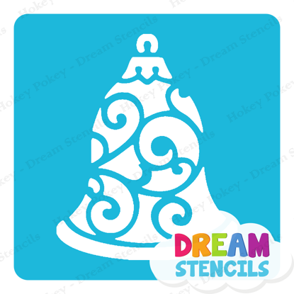 Picture of Bell Ornament - Vinyl Stencil - 267