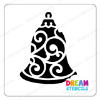 Picture of Bell Ornament - Vinyl Stencil - 267
