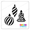 Picture of Ornament Trio - Vinyl Stencil - 268