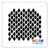 Picture of Snake Skin - Vinyl Stencil - 273