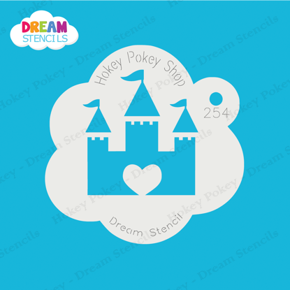 Picture of Dream Castle - Mylar Stencil - 254
