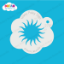 Picture of Blazing Sun - Mylar Stencil - 272