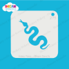 Picture of Crawling Snake - Mylar Stencil - 275
