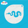 Picture of Crawling Snake - Mylar Stencil - 275