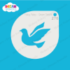 Picture of Dove - Mylar Stencil - 276