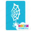 Picture of Spider & Web - Vinyl Stencil - 275