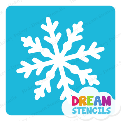 Picture of Snowflake  - Vinyl Stencil - 277