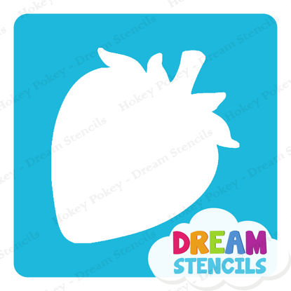 Picture of Strawberry - Vinyl Stencil - 282