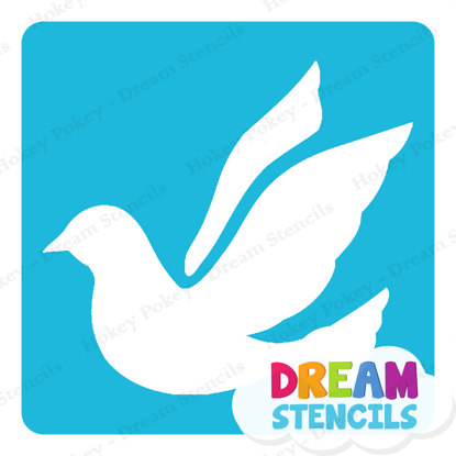 Picture of Dove -Vinyl Stencil - 284