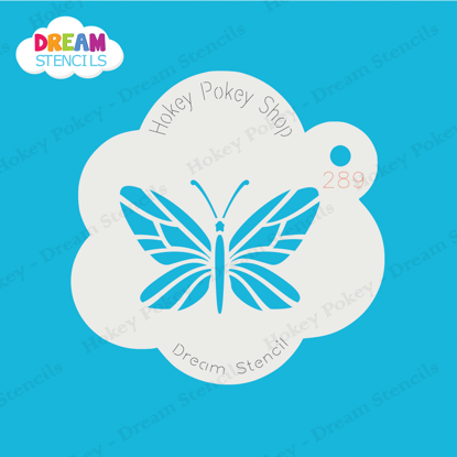 Picture of Fancy Butterfly Mylar Stencil - 289