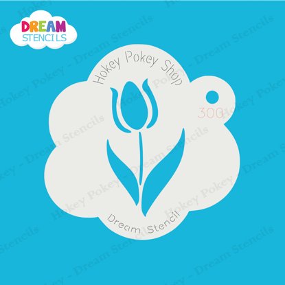 Picture of Tulip Flower - Mylar Stencil - 300