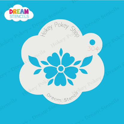 Picture of Spring Flower - Mylar Stencil - 304