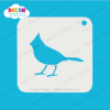 Picture of Bird Cardinal - Mylar Stencil - 280