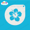 Picture of Hibiscus  Flower - Mylar Stencil - 295