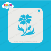 Picture of Heart Flower - Mylar Stencil - 305