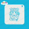 Picture of Tiger Face - Mylar Stencil - 319