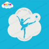 Picture of Ballerina    - Mylar Stencil - 324