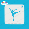 Picture of Ballerina    - Mylar Stencil - 324