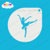 Picture of Ballerina    - Mylar Stencil - 324