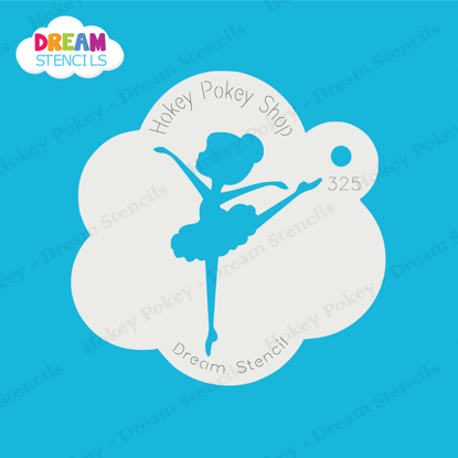 Picture of Baby Ballerina- Mylar Stencil - 325