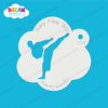 Picture of Martial Arts - Mylar Stencil - 335