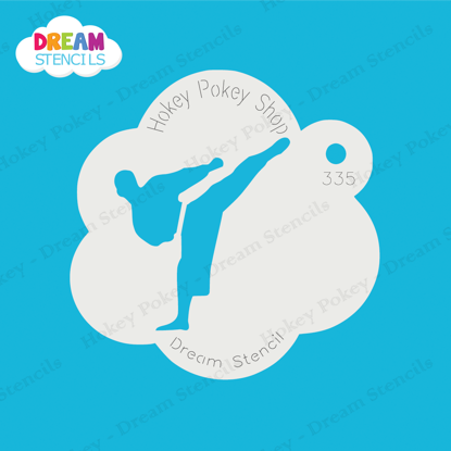 Picture of Martial Arts - Mylar Stencil - 335
