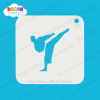 Picture of Martial Arts - Mylar Stencil - 335