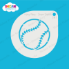 Picture of Baseball - 1 - Mylar Stencil - 341