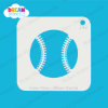 Picture of Baseball - 2 - Mylar Stencil - 342