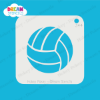 Picture of Volleyball  - Mylar Stencil - 344