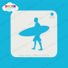 Picture of Surfer -1  - Mylar Stencil - 346