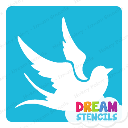 Picture of Swallow - Vinyl Stencil - 285