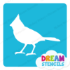 Picture of Bird Cardinal - Vinyl Stencil - 288
