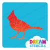 Picture of Bird Cardinal - Vinyl Stencil - 288