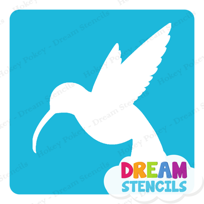 Picture of Hummingbird - Vinyl Stencil - 289