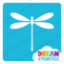 Picture of Tiny Dragonfly - Vinyl Stencil - 291