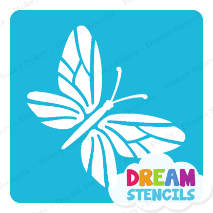 Picture of Fancy Butterfly - Vinyl Stencil - 300