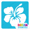 Picture of Hawaiian Hibiscus  - Vinyl Stencil - 303