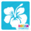 Picture of Hawaiian Hibiscus  - Vinyl Stencil - 303