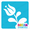 Picture of Fantasy Flower - Vinyl Stencil - 311