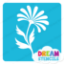 Picture of Daisy with Leaves - Vinyl Stencil - 314