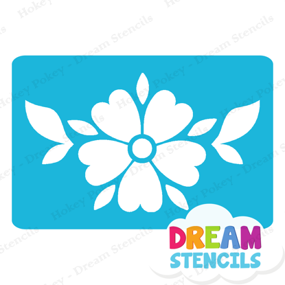 Picture of Spring Flower - Vinyl Stencil - 319
