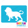 Picture of Walking Lion - Vinyl Stencil - 326