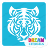 Picture of Tribal Tiger - Vinyl Stencil - 329